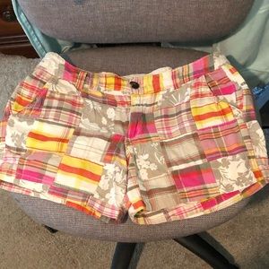 Old Navy Madras Shorts Sz 8